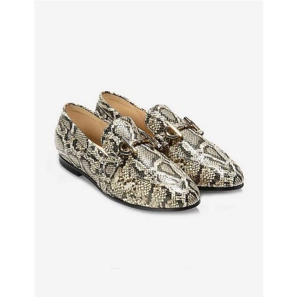 Cole Haan Shoes - Cole Haan Modern Classics Bit Loafer in Python Rama Printed Leather          393